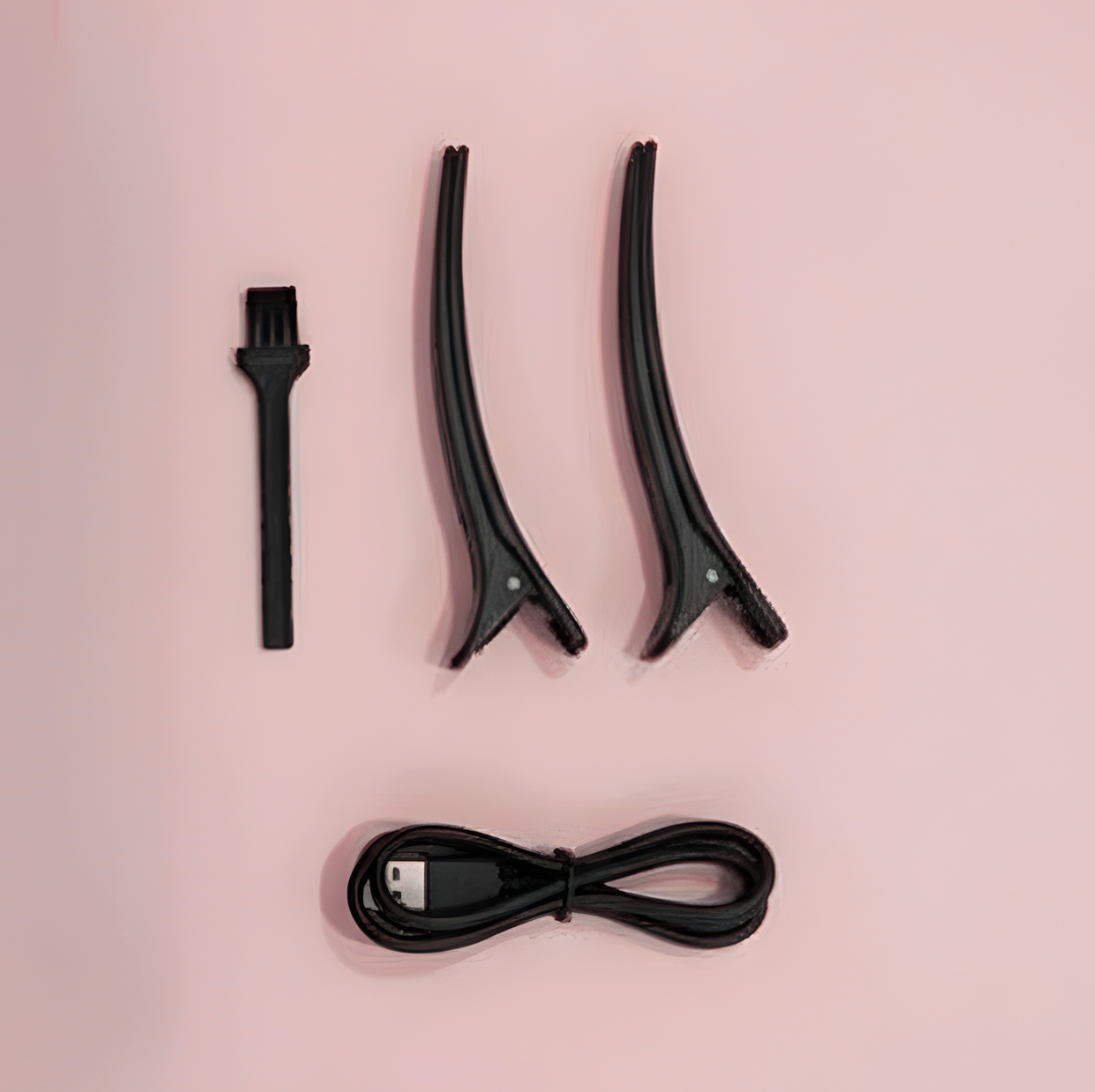Limited Edition Set: 2x Sectioning Clips, Cleaning Brush, USB charging cable